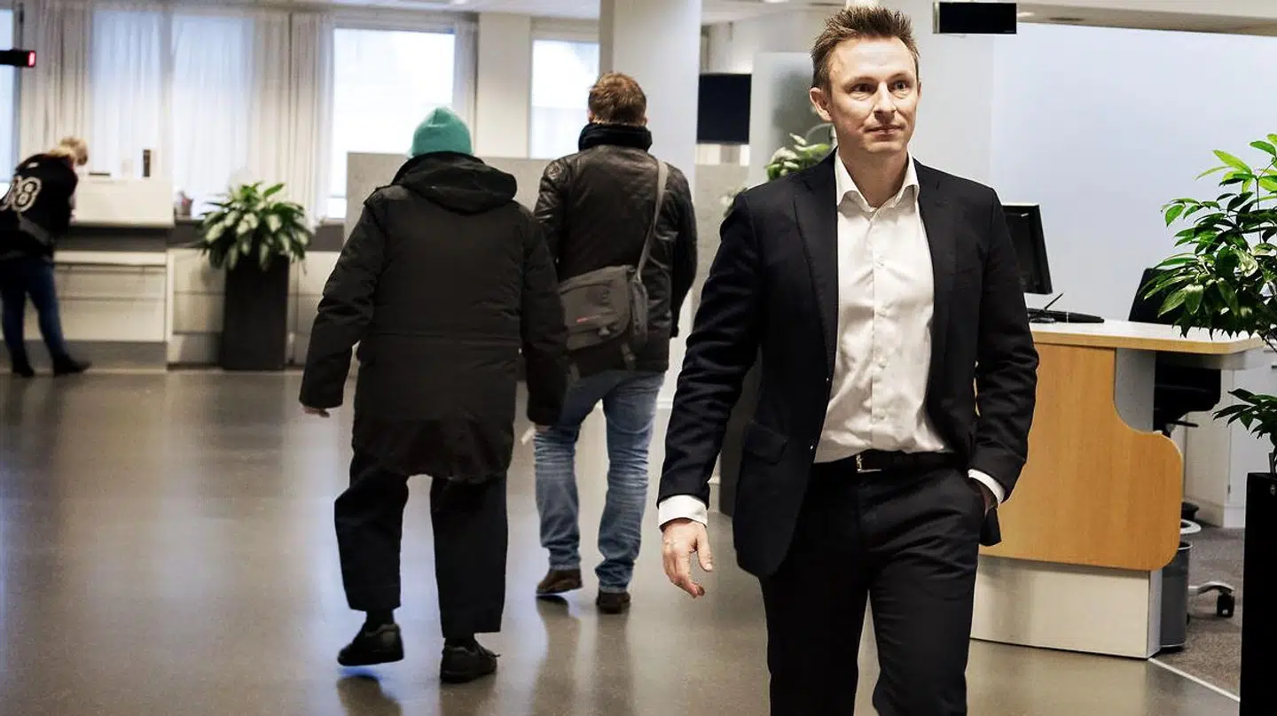 Mads Skovlund har det overordnede ansvar for Nordeas privatkunder i Danmark, og han oplyser, at banken under coronakrisen ikke har tabt penge på privatkunderne.