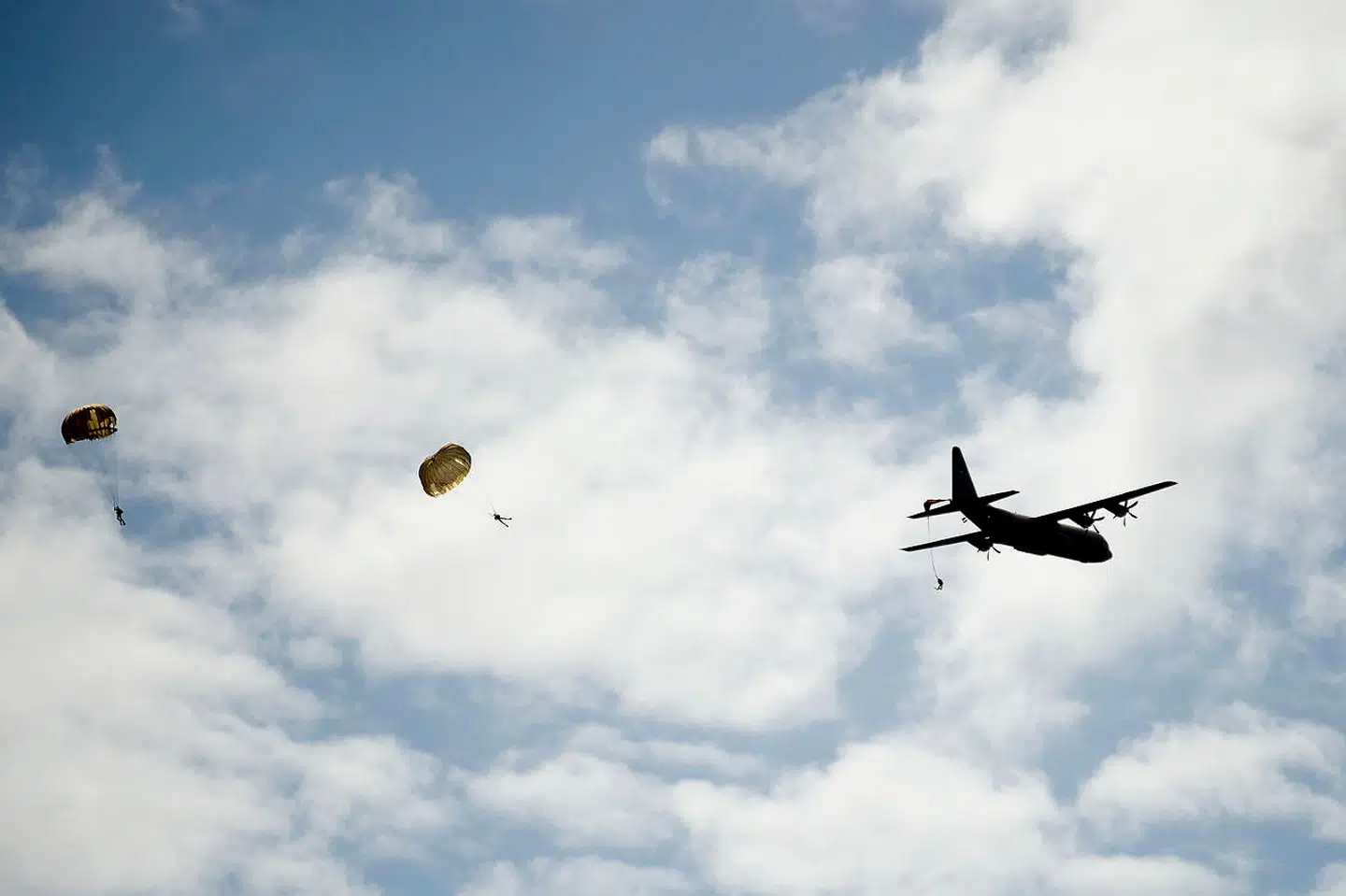 Der er ingen kvindelige soldater i hverken Jægerkorpset eller Frømandskorpset. Her Frømandskorpset ved sit 60-års jubilæum i 2017 på Marinestation Kongsøre.