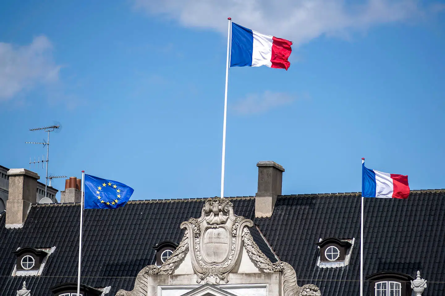 Arkivfoto: Den Franske Ambassade, Kongens Nytorv.