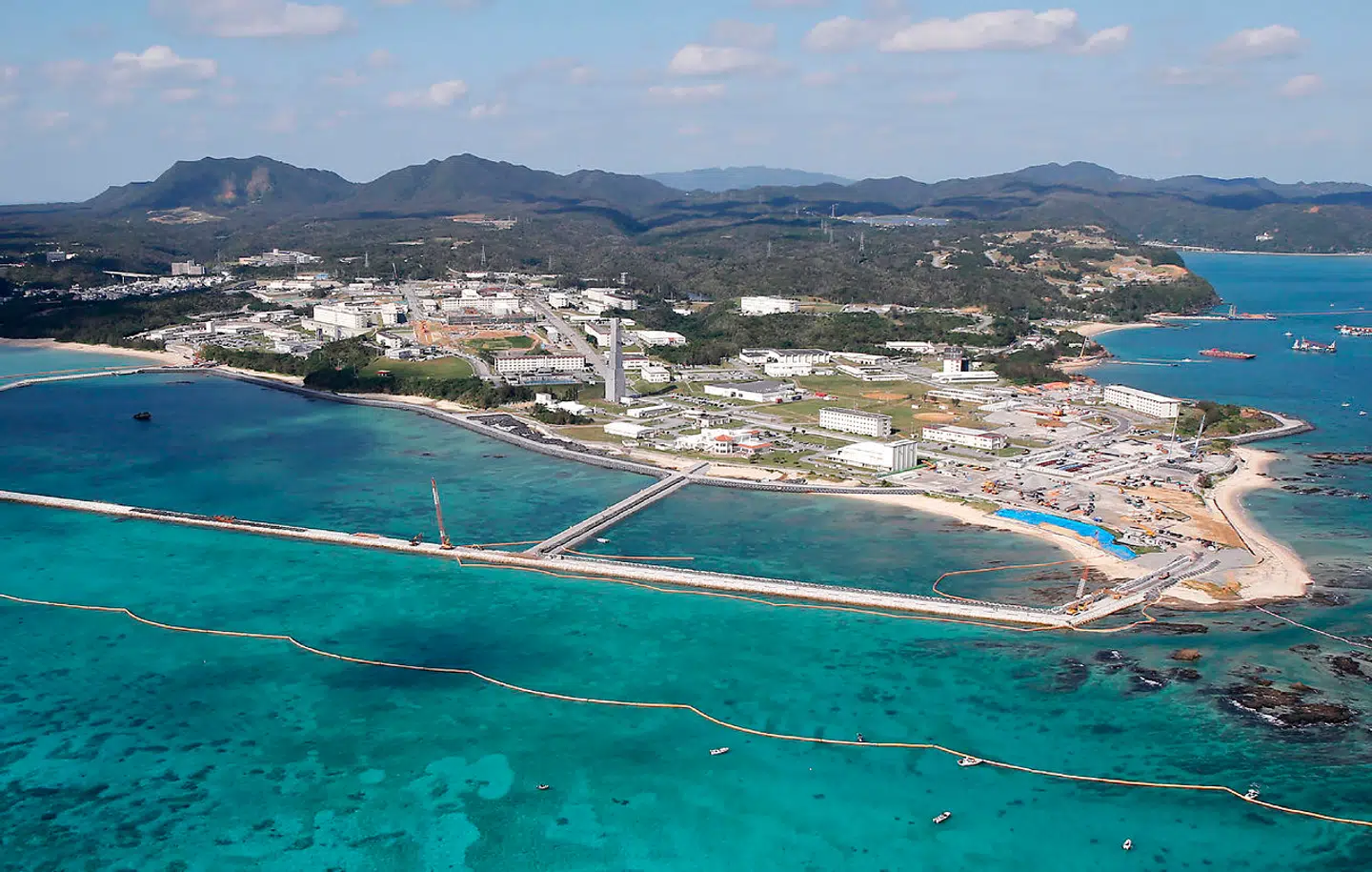 Arkivfoto: Et udbrud af coronavirus er begyndt at sprede sig på flere amerikanske militærbaser i Okinawa i Japan.
