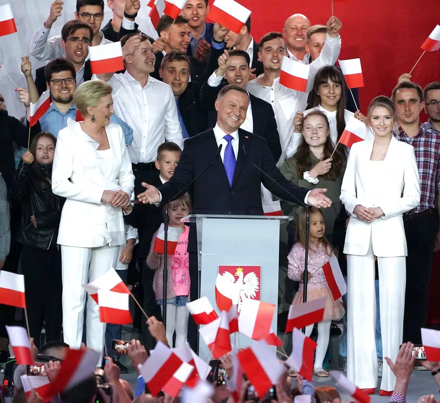Arkivfoto: Andrzej Duda vinder en snæver sejr ved Polens præsidentvalg.