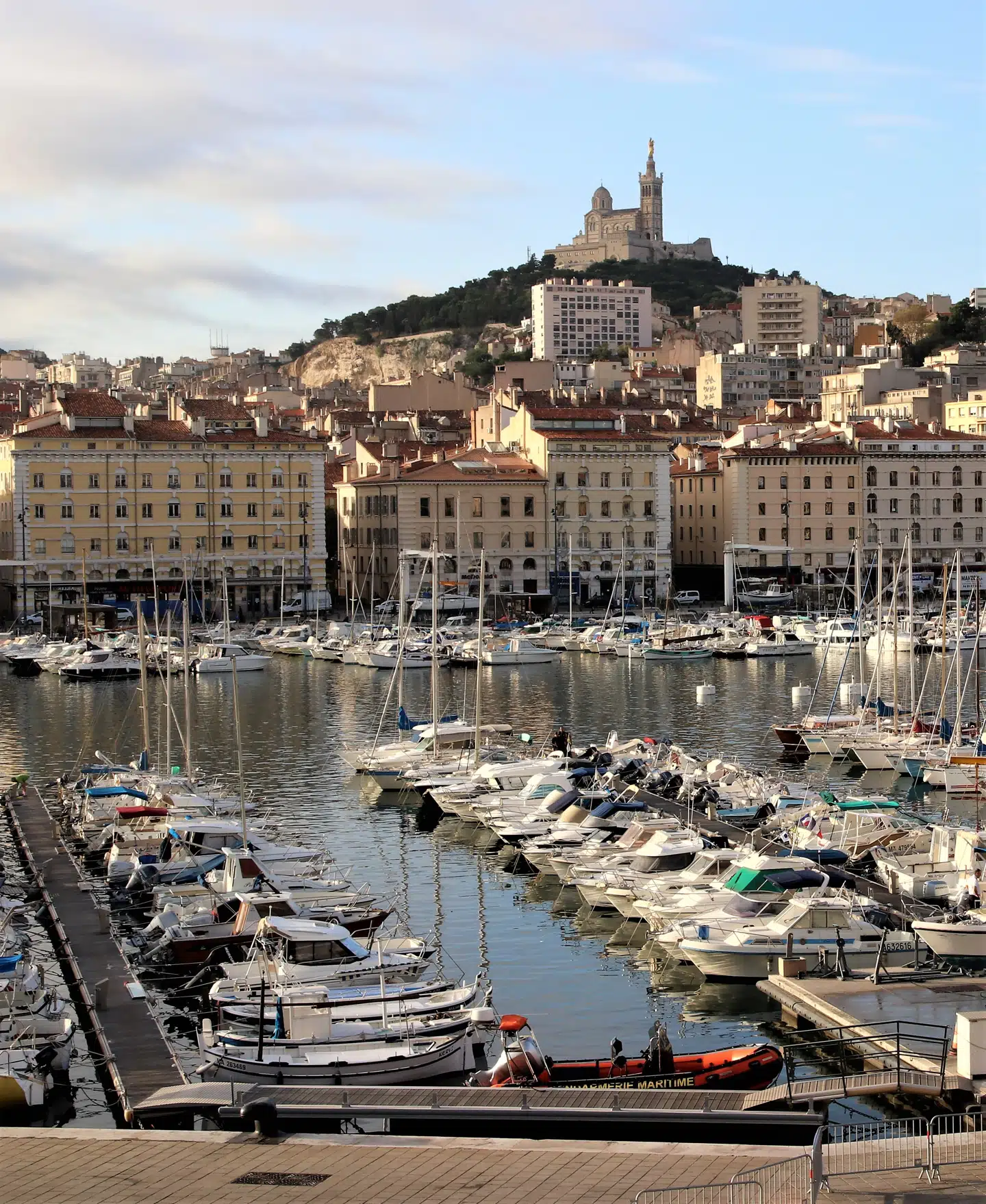 Port Vieux i Marseille.