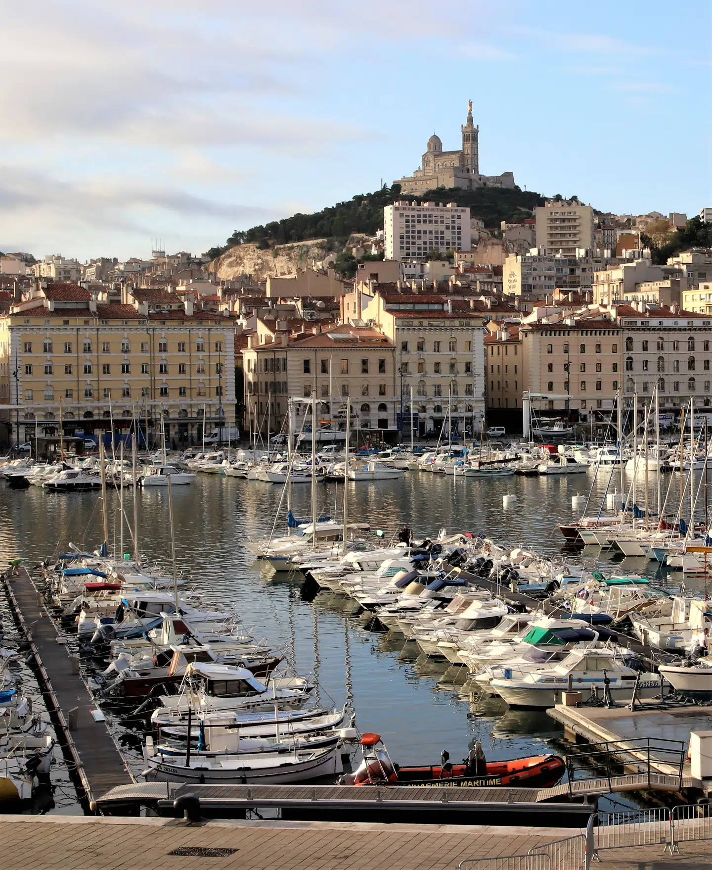 Port Vieux i Marseille.