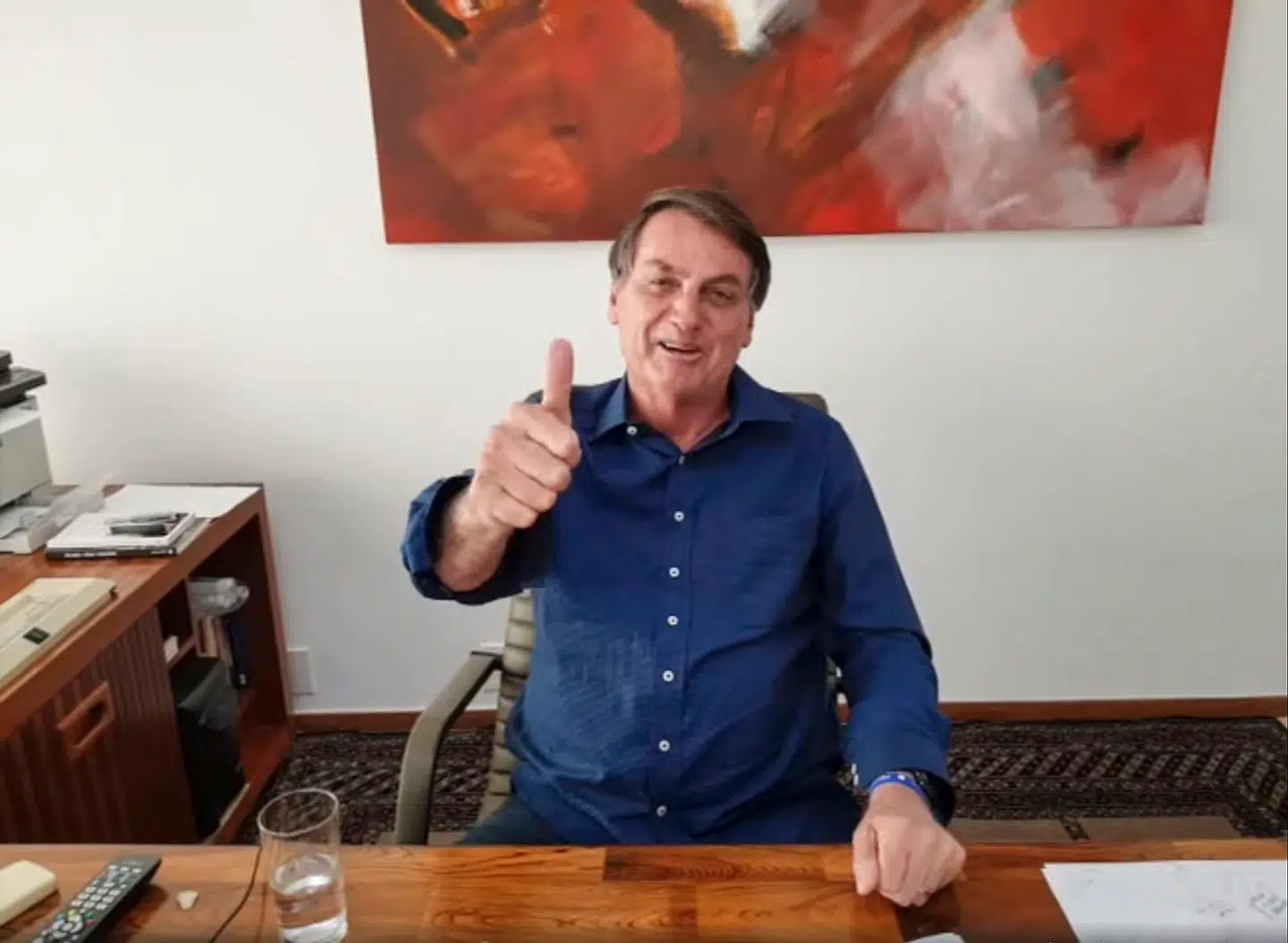 Arkivfoto. Brasiliens præsident, Jair Bolsonaro, forsikrer sit folk om, at han har det »meget godt«, selv om han tidligere på ugen blev testet positiv for coronavirus.
