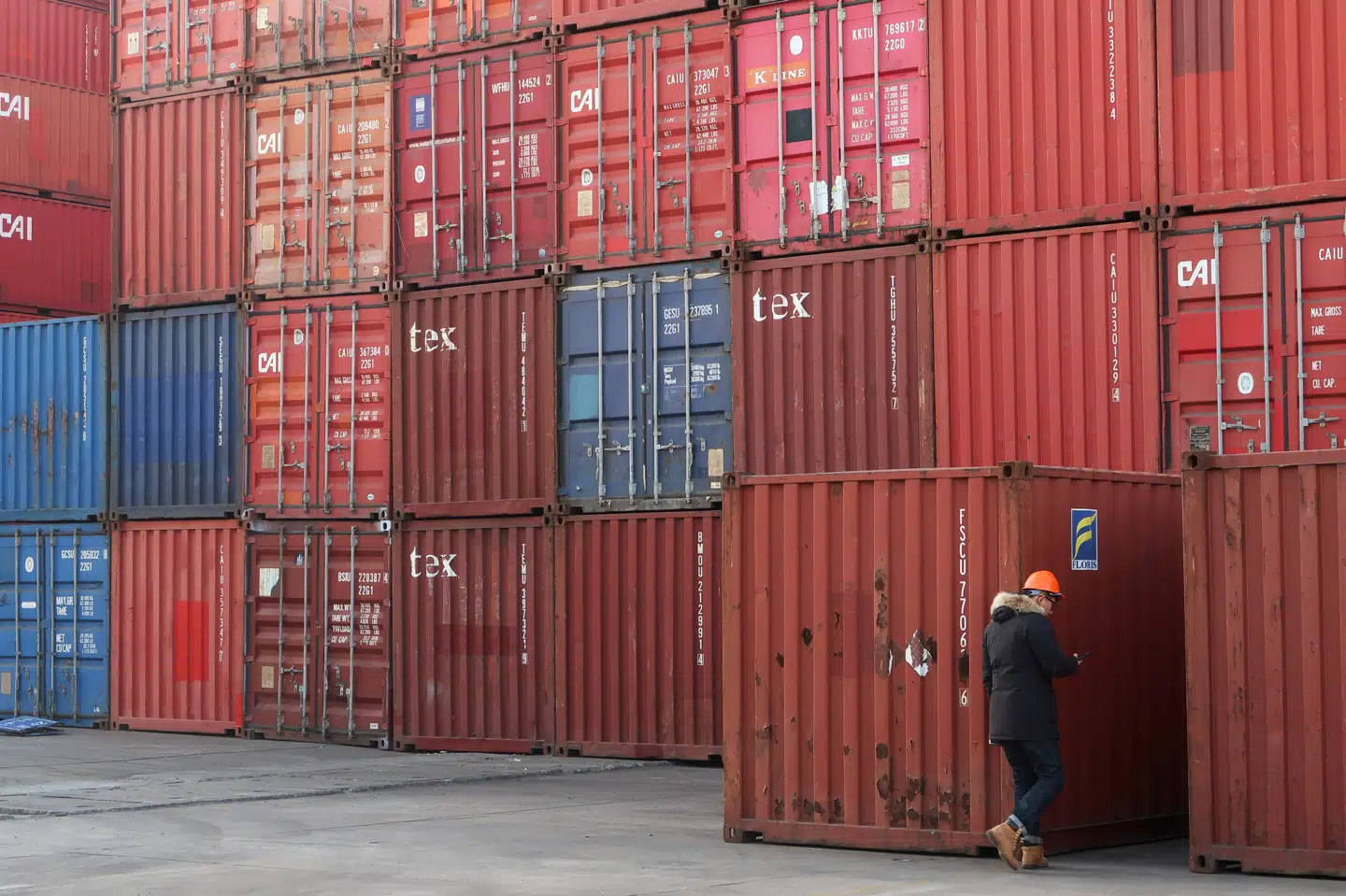 I Holland har politiet fundet et torturkammer inde i en shippingcontainer. (Arkivfoto) Sun Yilei/Reuters