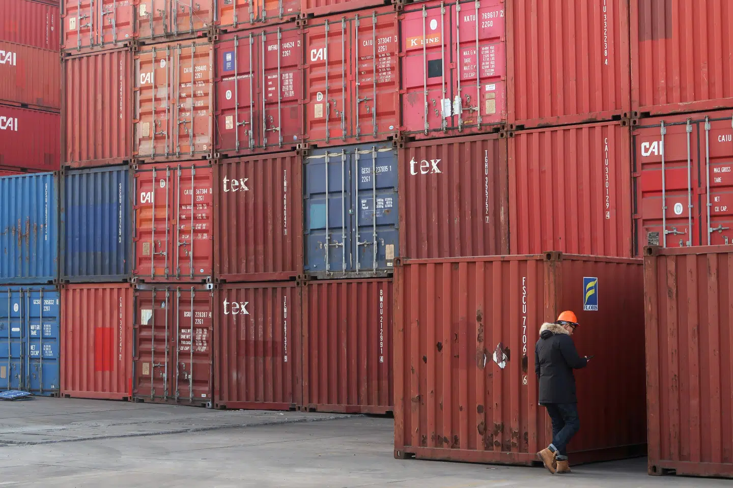 I Holland har politiet fundet et torturkammer inde i en shippingcontainer. (Arkivfoto) Sun Yilei/Reuters