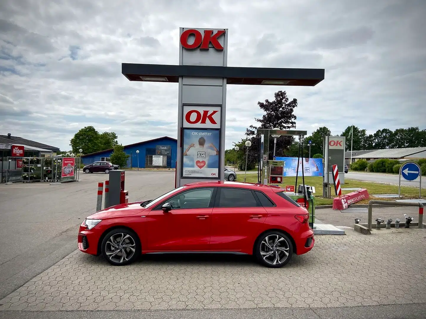 Audi A3 35 TDI med 150 dieselheste præsterede omkring 25 km/l over hele testugens 900 kilometer. Det er imponerende.