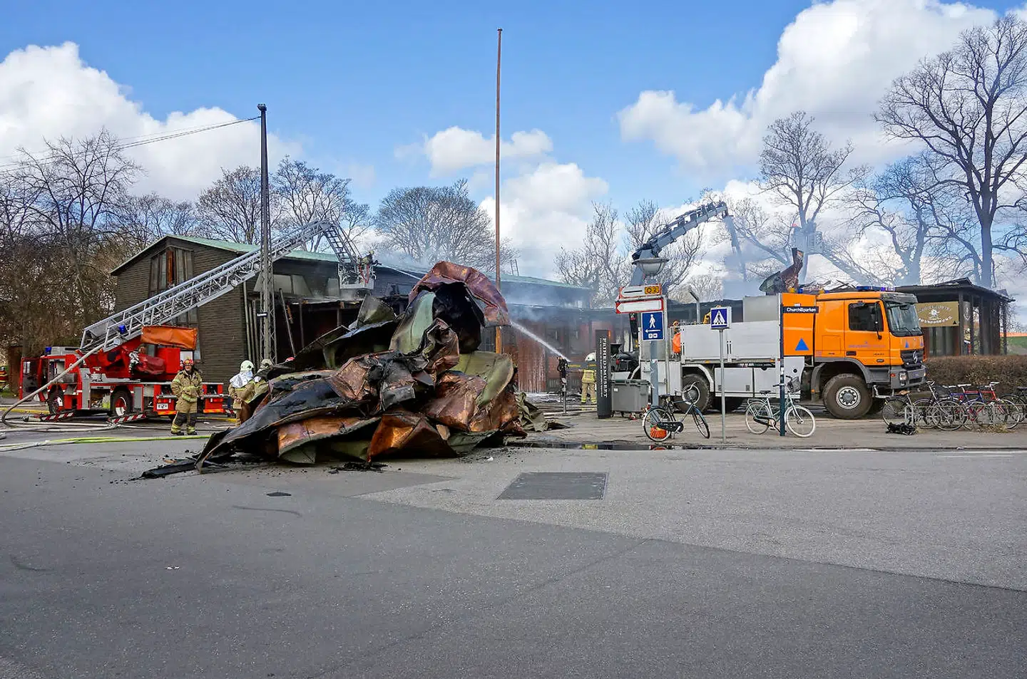 Frihedsmuseet brændte i 2013 og man ved endnu ikke, om branden var påsat. En dusør på 100.000 kr. førte ikke til en opklaring.