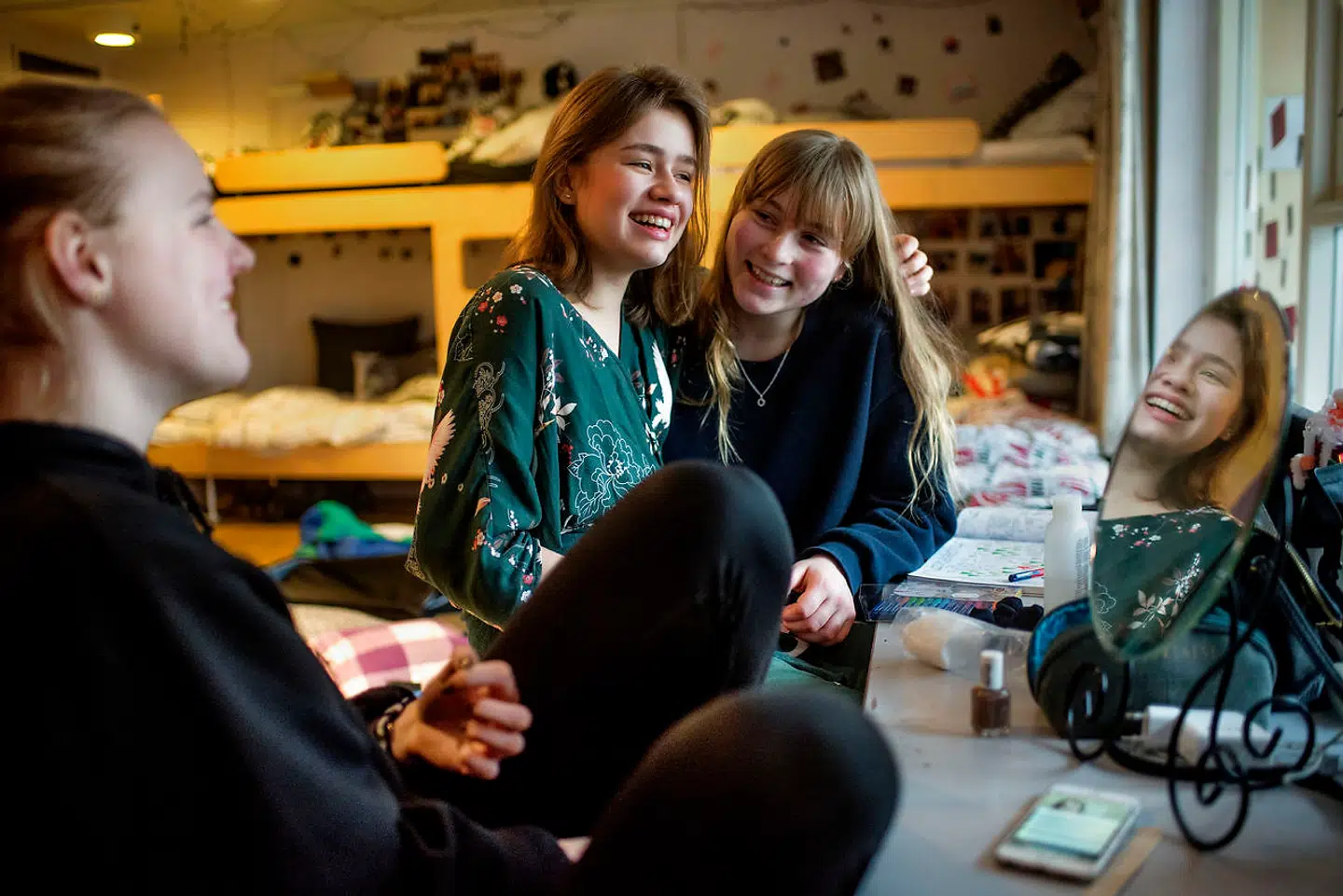 18. maj fik landet efterskoler lov til at åbne igen. Billedet er fra Tømmerup Efterskole i Kalundborg.