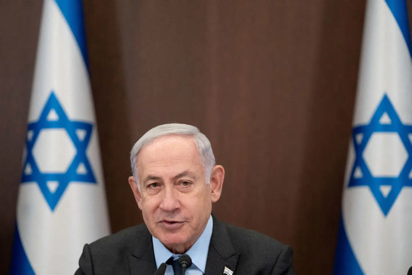Premierminister Benjamin Netanyahu er indlagt for anden gang på bare en uge. - Foto: Pool/Reuters.