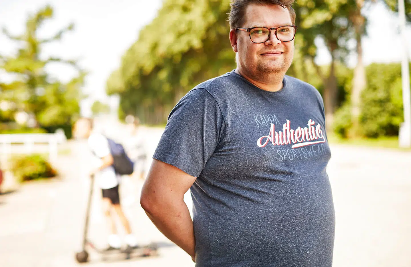 Jesper Rieb Nielsen er en af de bekymrede forældre, der har en datter i 7. klasse.