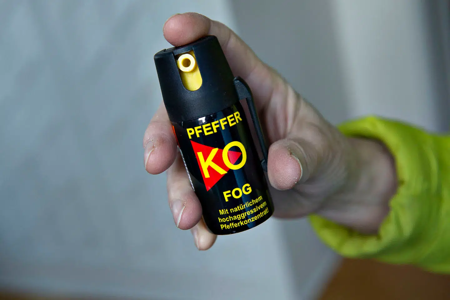 Peberspray blev lovligt i Danmark fra 1. januar 2019. Men den må kun bruges til selvforsvar.