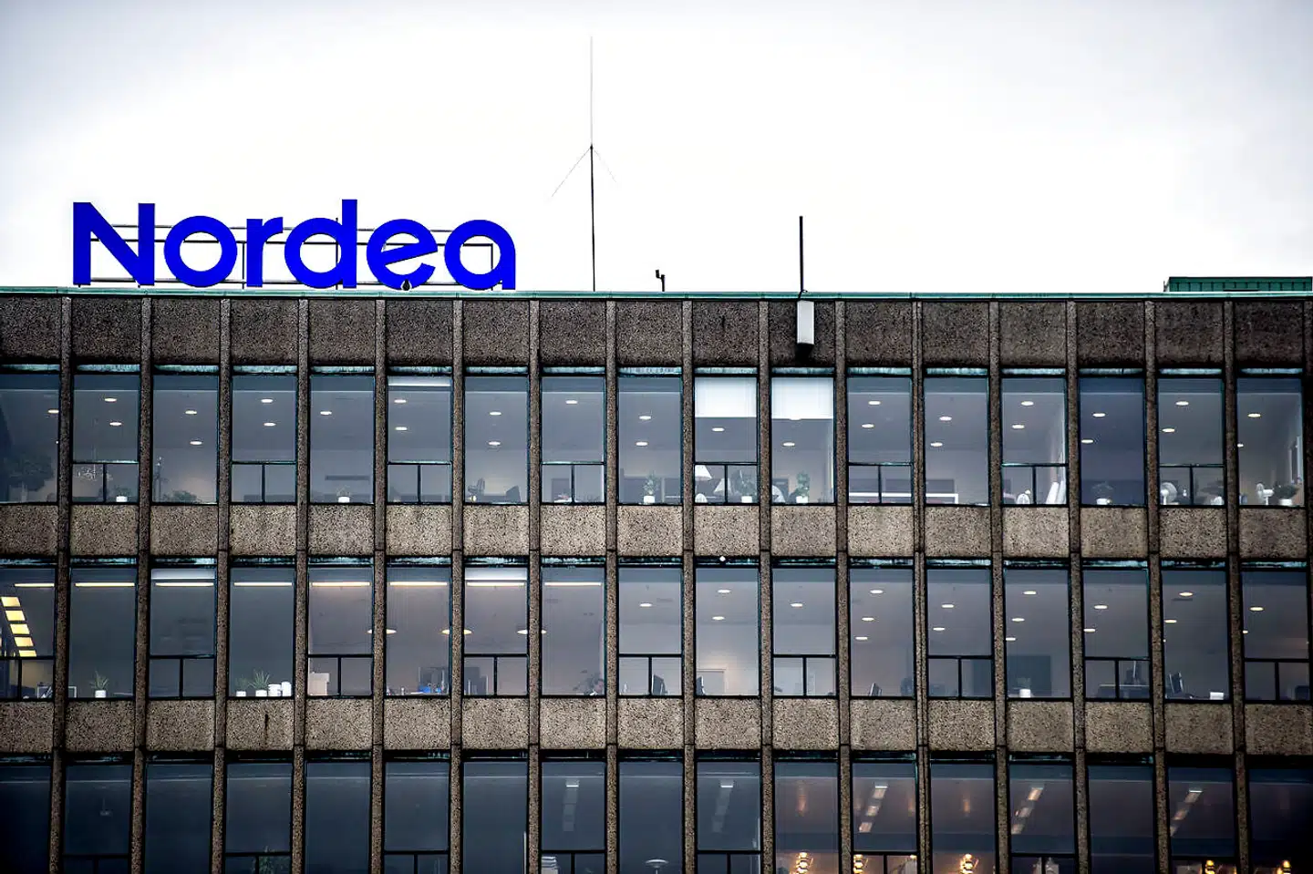 Ørkenfortet, dengang Nordea holdt til i bygningen.