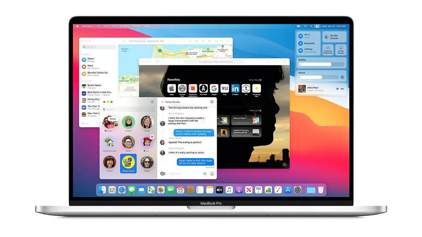 Apple fremviste det nye design på styresystemet MacOS til Apples stationære og bærbare computere. »Big Sur«, som udgaven kaldes, får også en række nye funktioner.