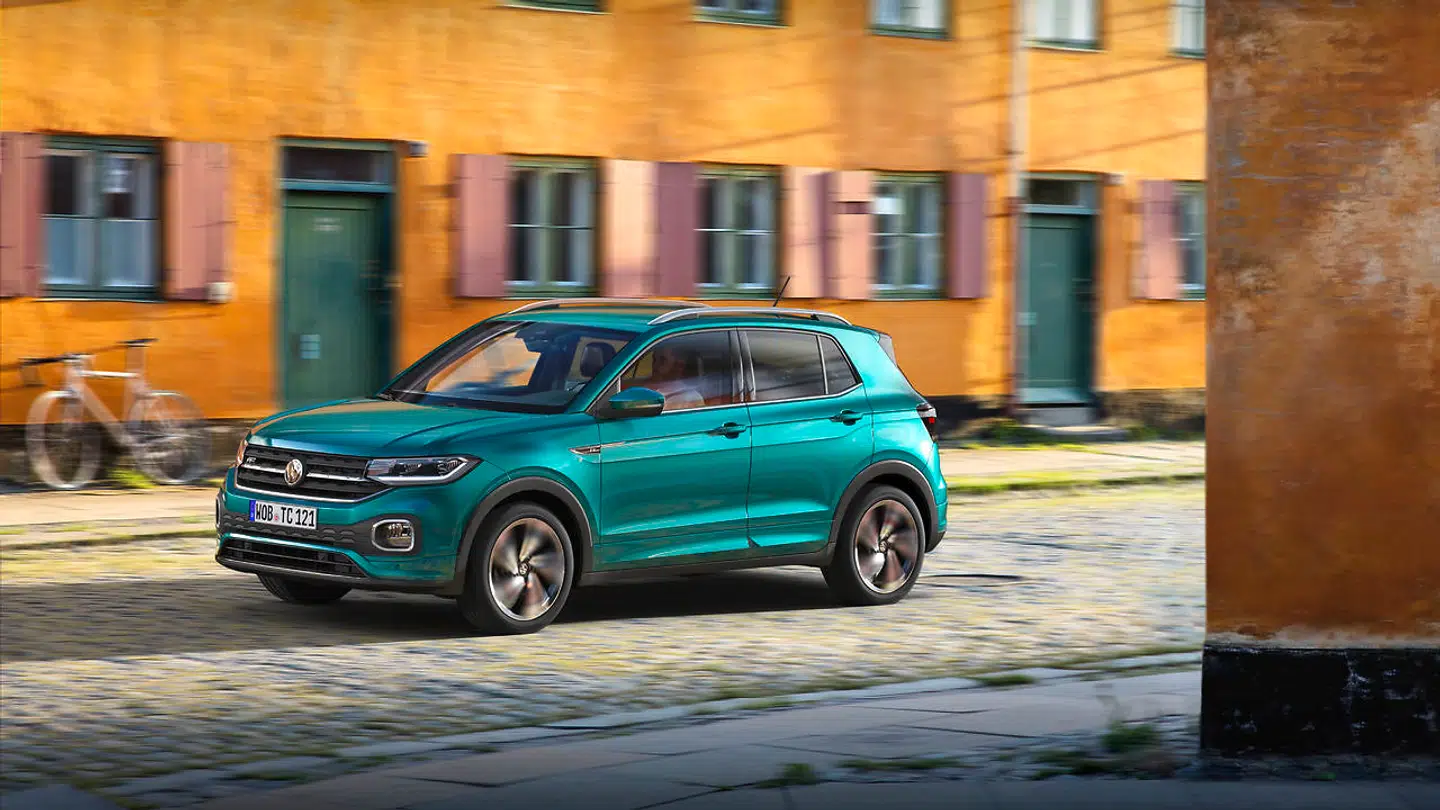 Konkurrent 2: Volkswagen T-Cross er klassens bedst sælgende model, men pris og nærig kabineplastic trækker ned i den samlede vurdering.