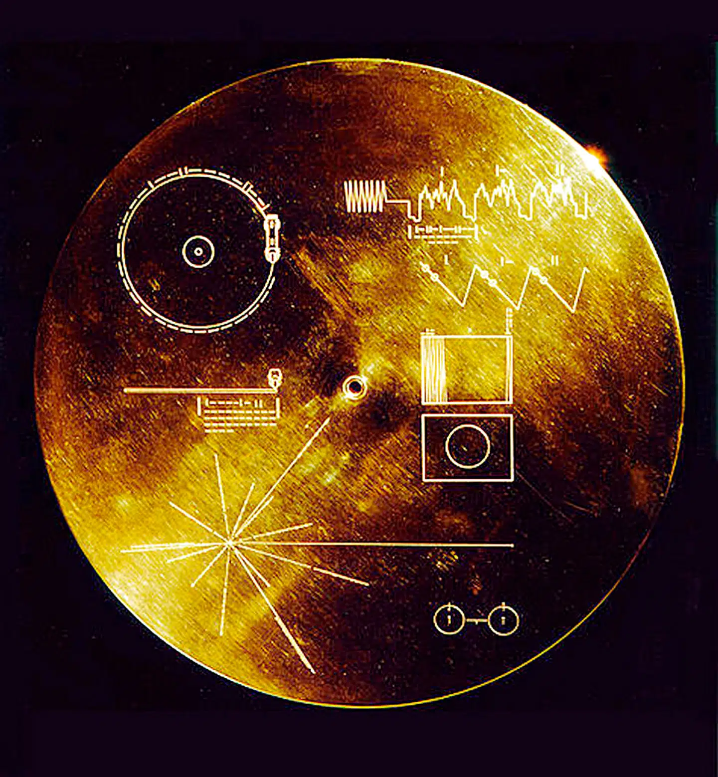 Voyager Golden Recor blev sendt ud i rummet 5. september 1977. Beethoven var med ombord.