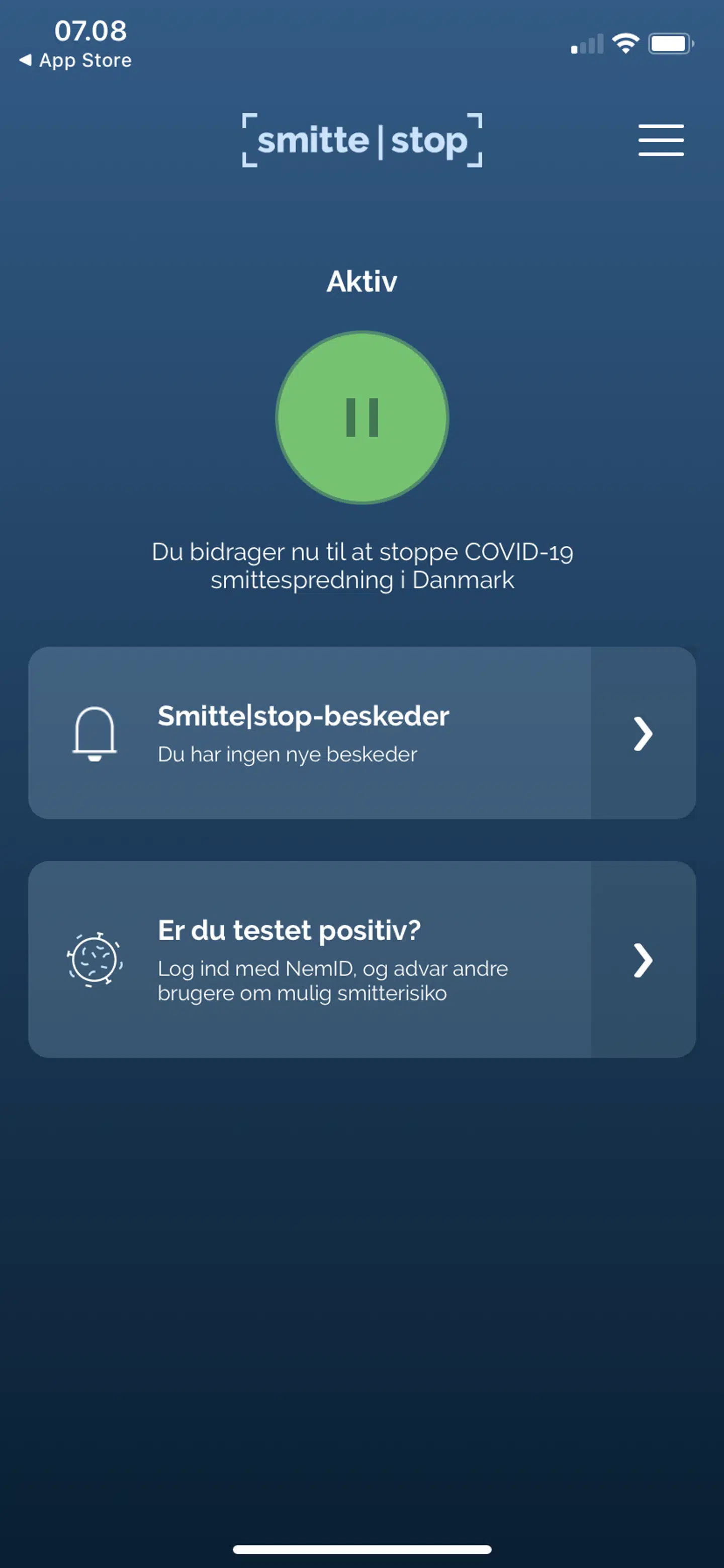 Den danske corona-app skal hindre smittespredning i samfundet ved at varsle brugere, der har været tæt på en smittet. Den er lanceret til Android og iOS.