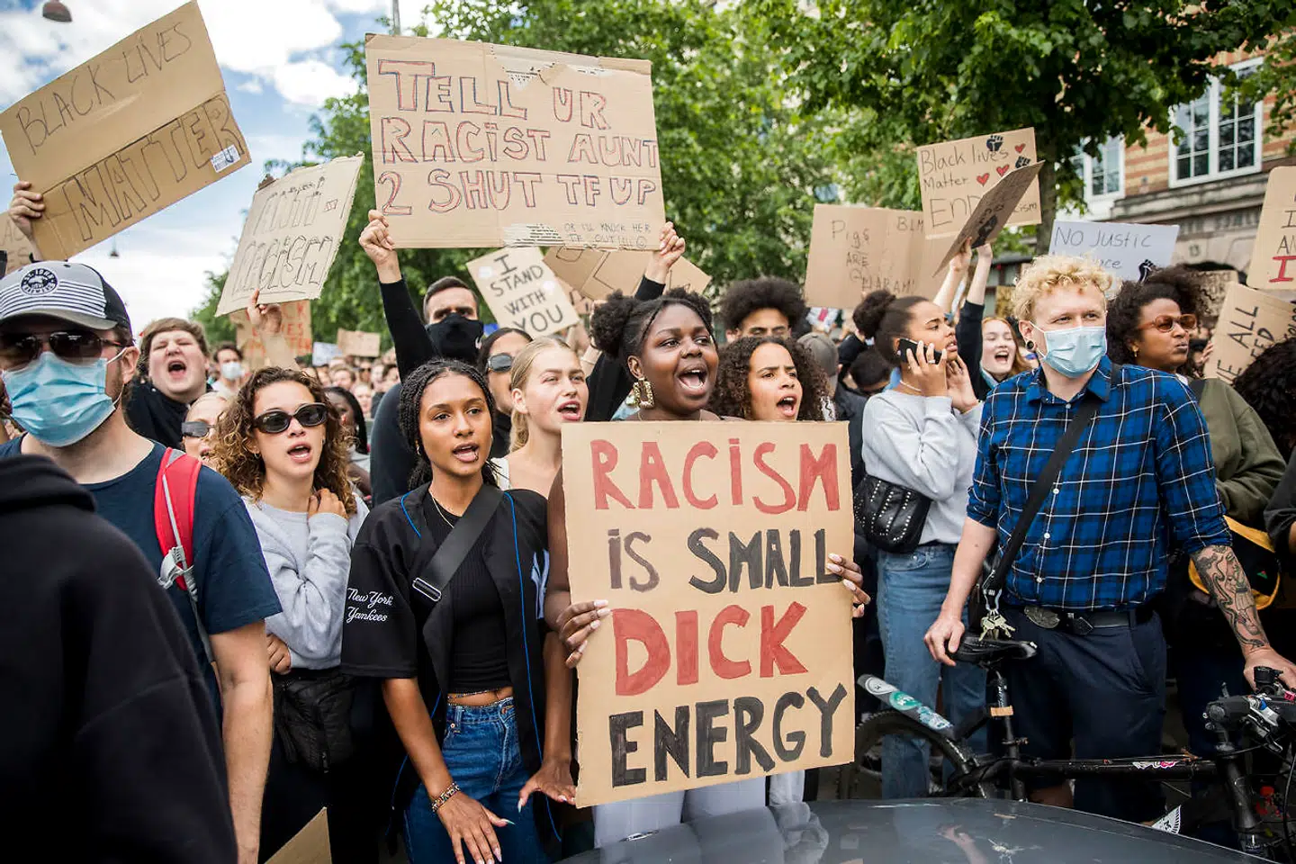 Sidste weekend samledes anslået 15.000 mennesker til demonstration i København. Om fire-fem dage vil tallene vise, om det får smittetallet til at gå op.