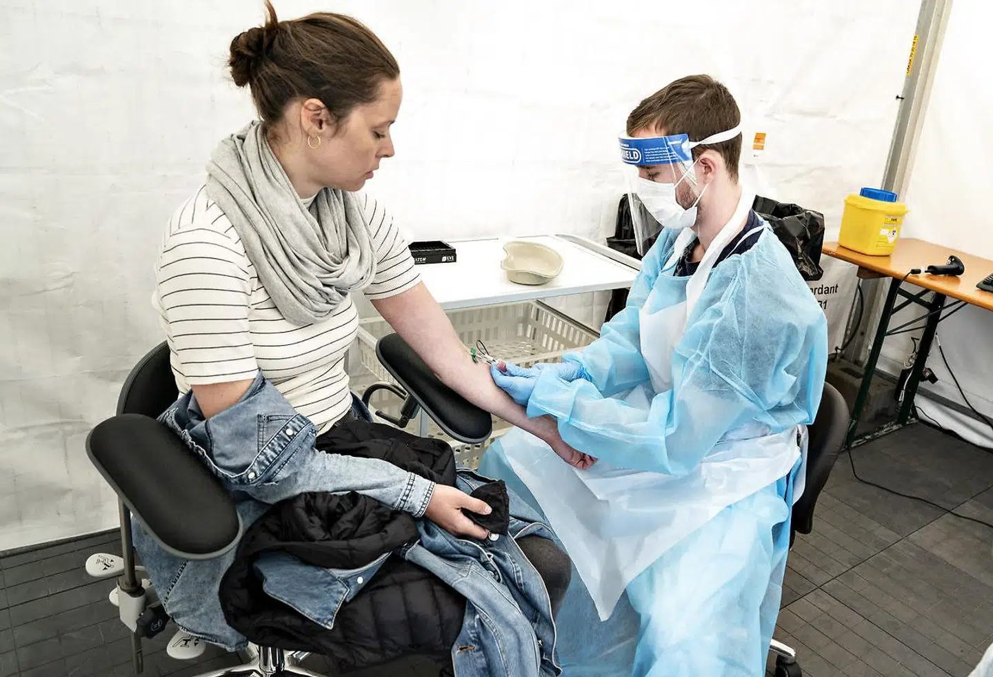 Antallet af indlagte i Danmark er nu lavere end før nedlukningen.