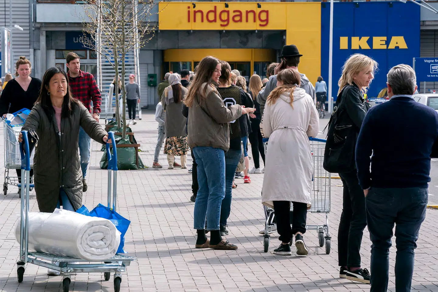 IKEA har et godt tag i danskerne. Lige nu er der efterspørgsel på et lille skab med døre af fransk flet. Andre gange er det måske selve varehuset, der trækker, som her da man genåbnede varehuset i Gentofte.