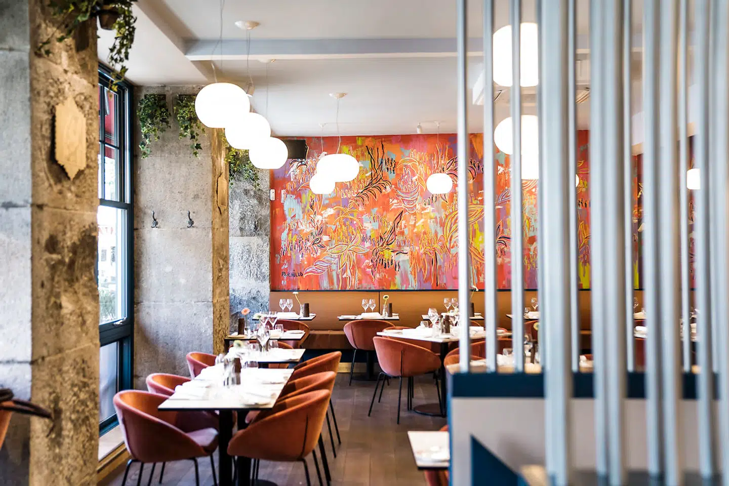 Der er frankofil brasseriestemning på Bistro 1620.