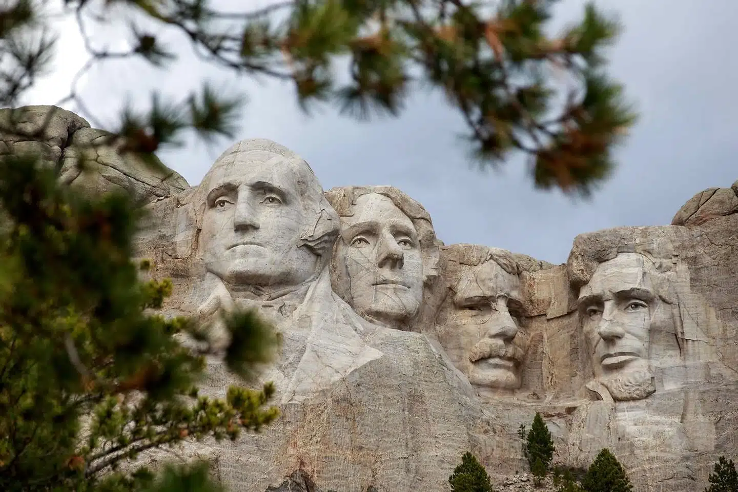 Mount Rushmore trækker op mod to millioner mennesker til hvert eneste år. Foto: Kerem Yucel / AFP