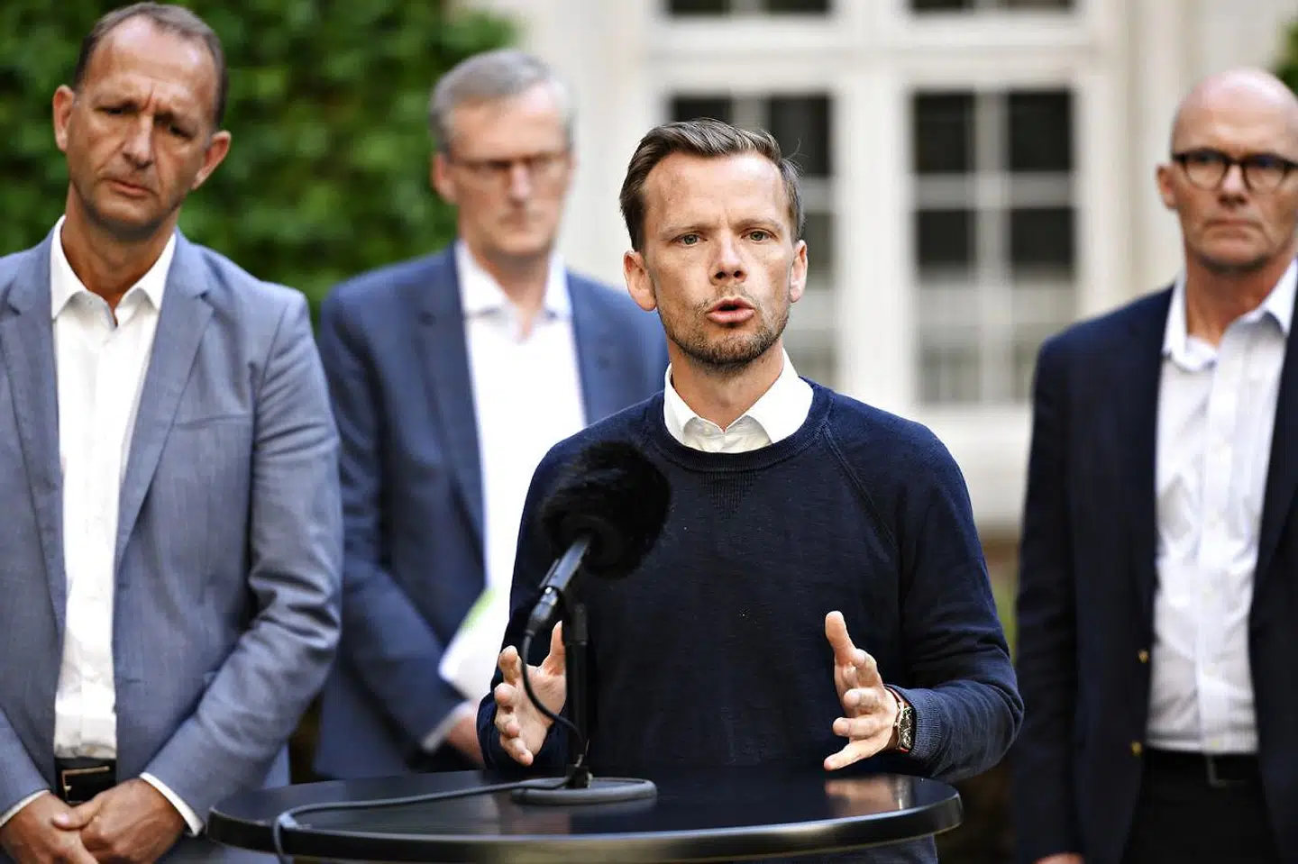 Beskæftigelsesminister Peter Hummelgaard (S) vil med et nyt forslag fra august give ledige mulighed for at tage en erhvervsuddannelse, hvor man får 110 procent af dagpengesatsen under uddannelsen. Arkivfoto: Philip Davali/Ritzau Scanpix