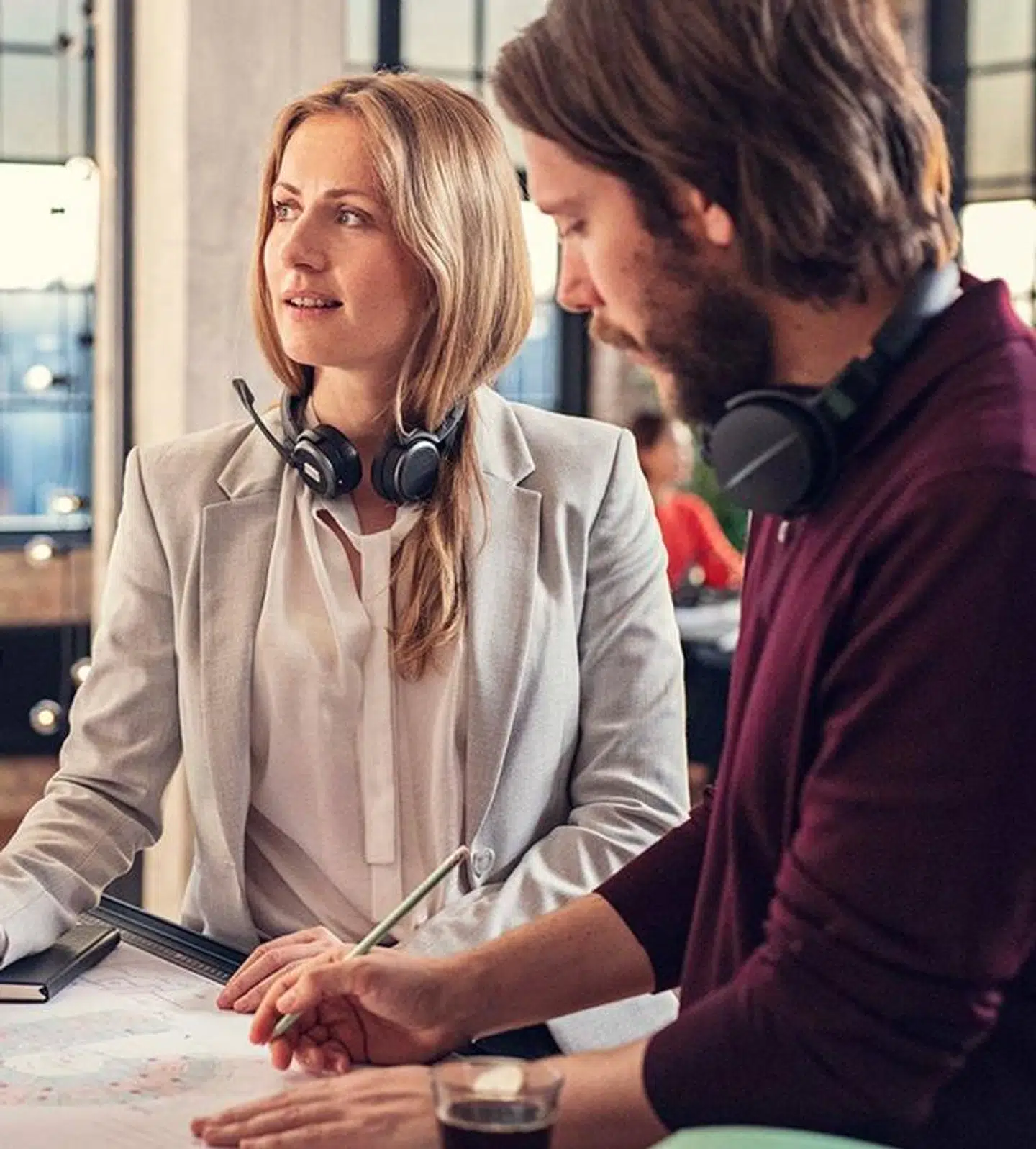 Produkter fra EPOS er designet til at opfylde de store krav fra professionelle brugere.