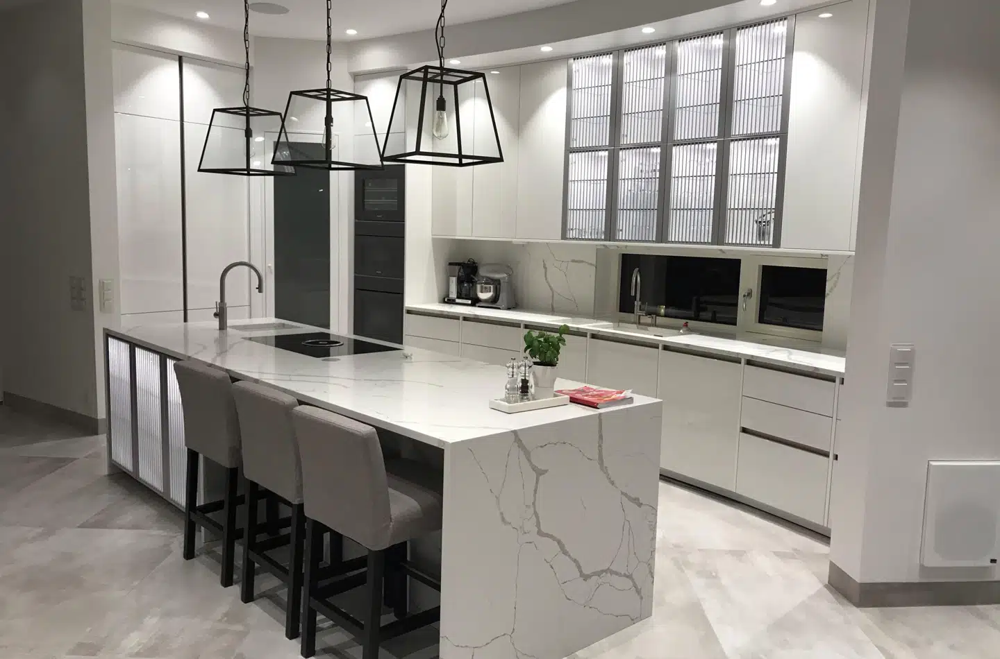 Marmor har fået et stærkt comeback, og er nu supertrendy. Derudover er det nemt at holde rent. (Foto: Scanpix)