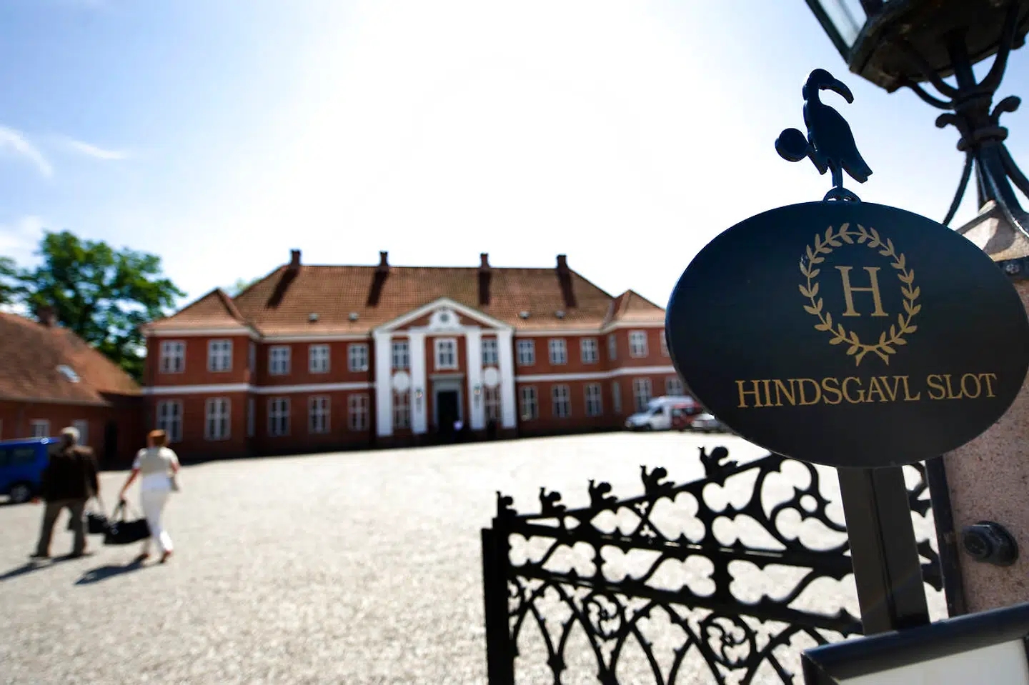 Hindsgavl Slot ved Middelfart er en af de mange fynske muligheder for overnatning.