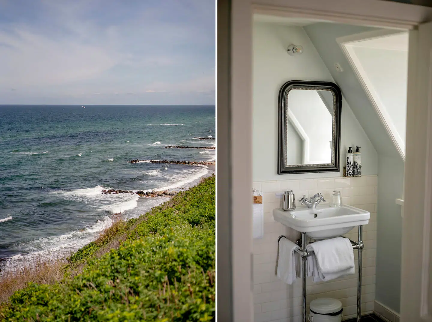 Alexander Kølpin står selv for design og indretning på Helenekilde Badehotel, som han har renoveret fra A til Z.