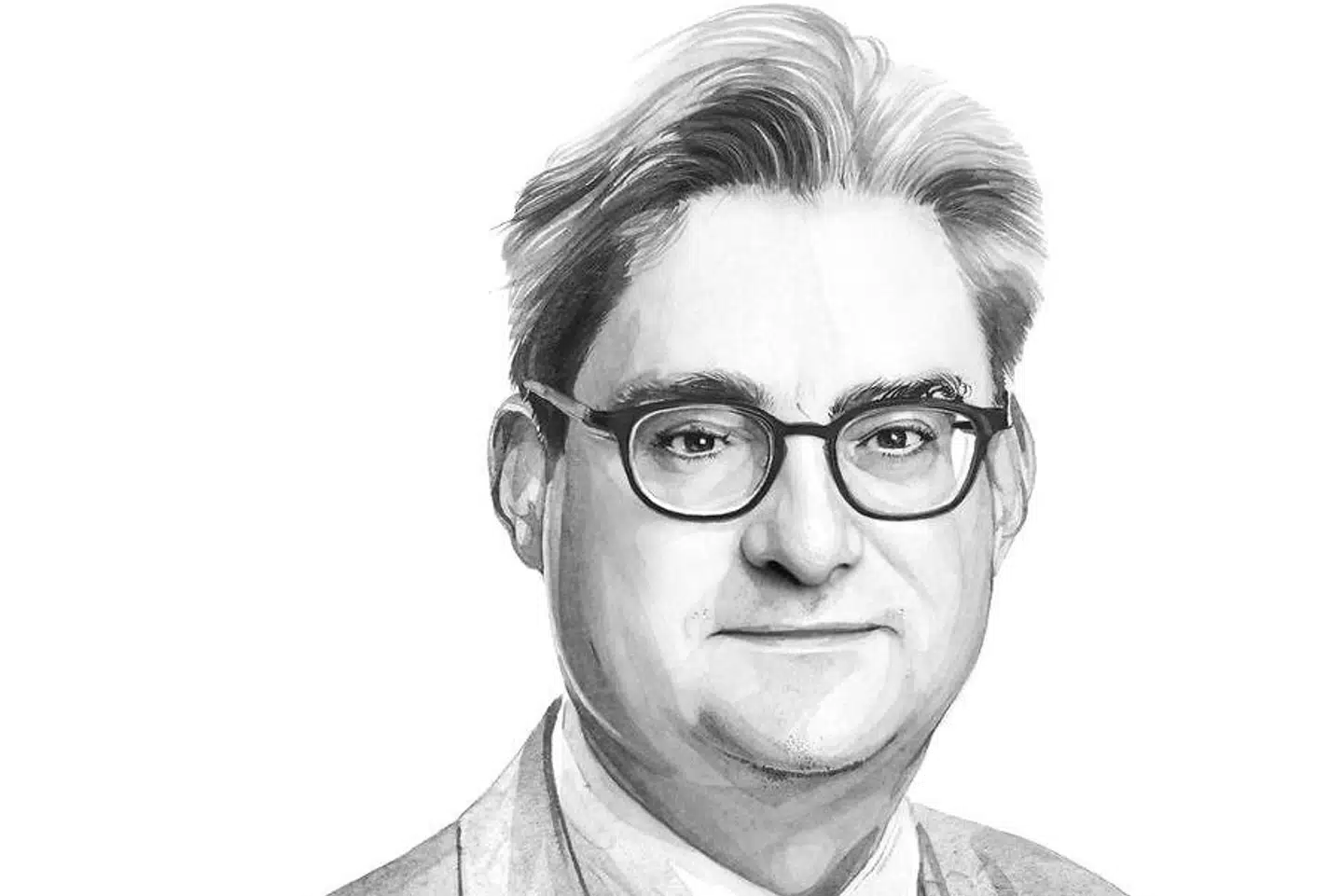 Søren Pind. Tegning: Kate Copeland