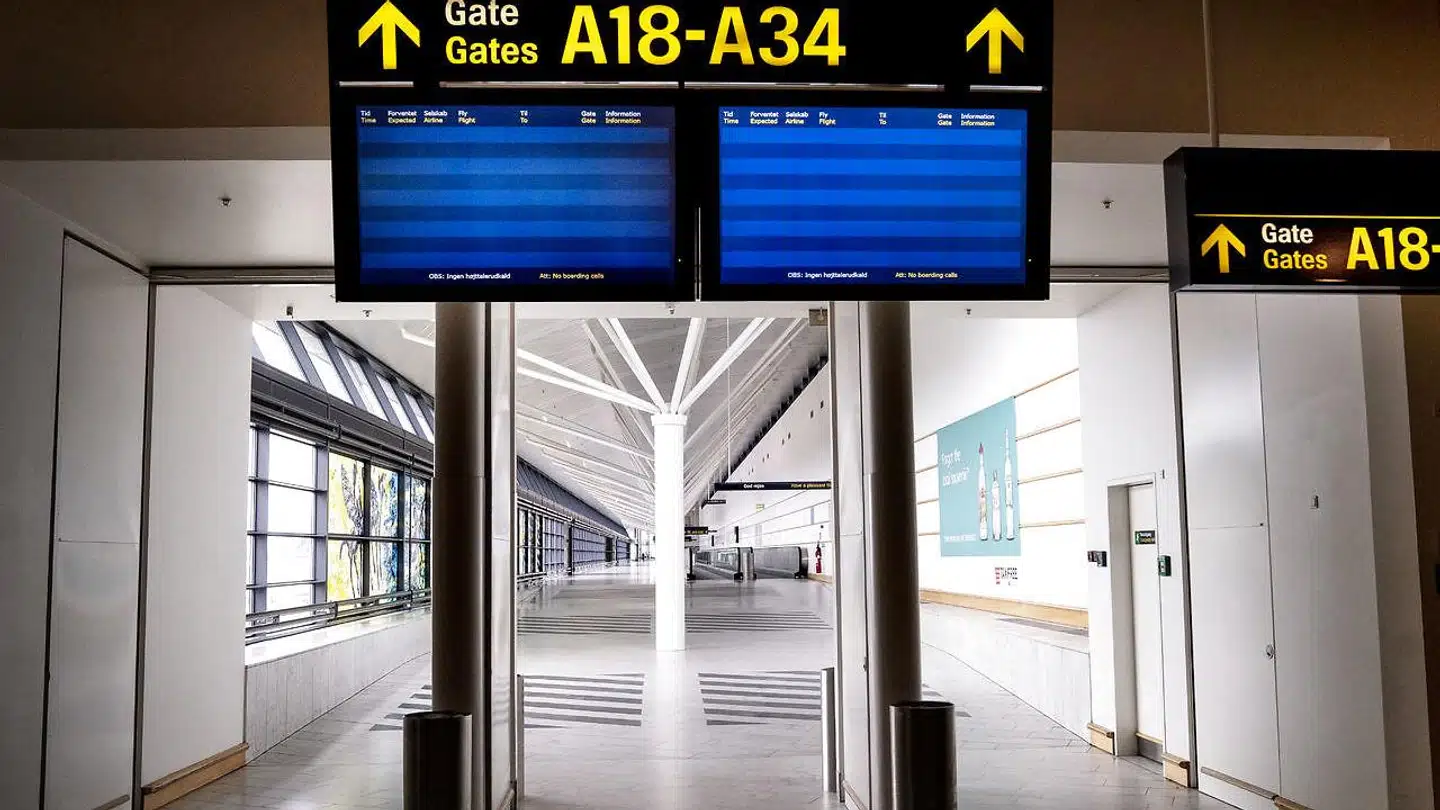 Tomme lufthavne og lukkede butikker og kulturinstitutioner har alt sammen presset den danske økonomi i årets første måneder.