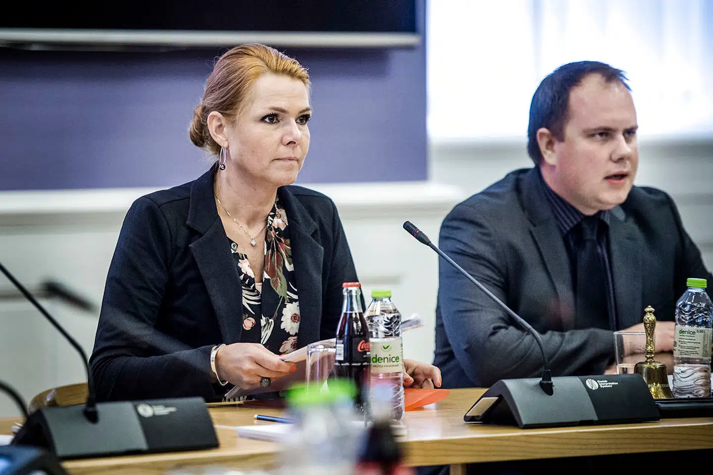 »Hvis man laver en stramning, der går 80 procent ad vejen, skal man bare sige, at den går 80 procent ad vejen i stedet for at give indtryk af, at den går 100 procent ad vejen,« siger Martin Henriksen, der i dag er medlem af Dansk Folkepartis hovedbestyrelse. Her ses han sammen med Inger Støjberg.