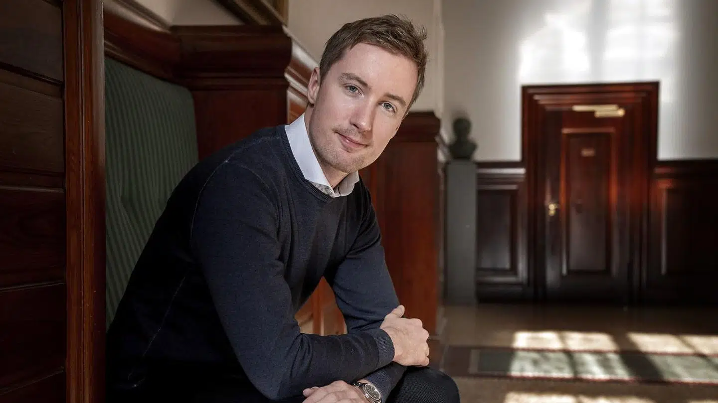 Jacob Mark, gruppeformand for SF i Folketinget, er blandt de yngste optagne i »Kraks Blå Bog«.