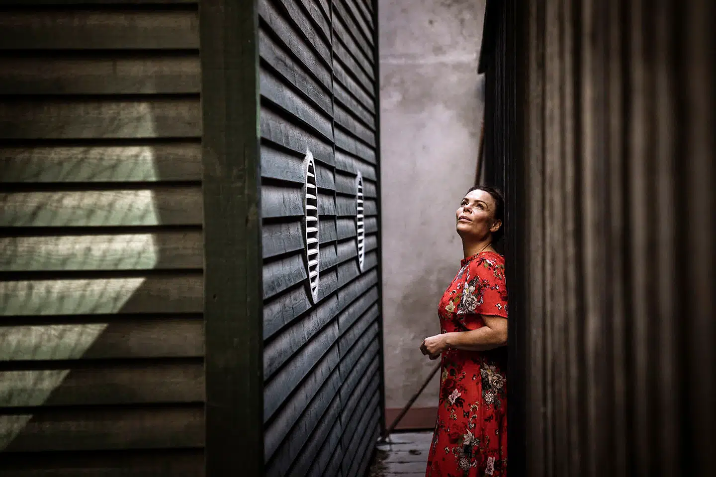 Ditte Okman er mor til to en dreng på syv og en pige på fire.