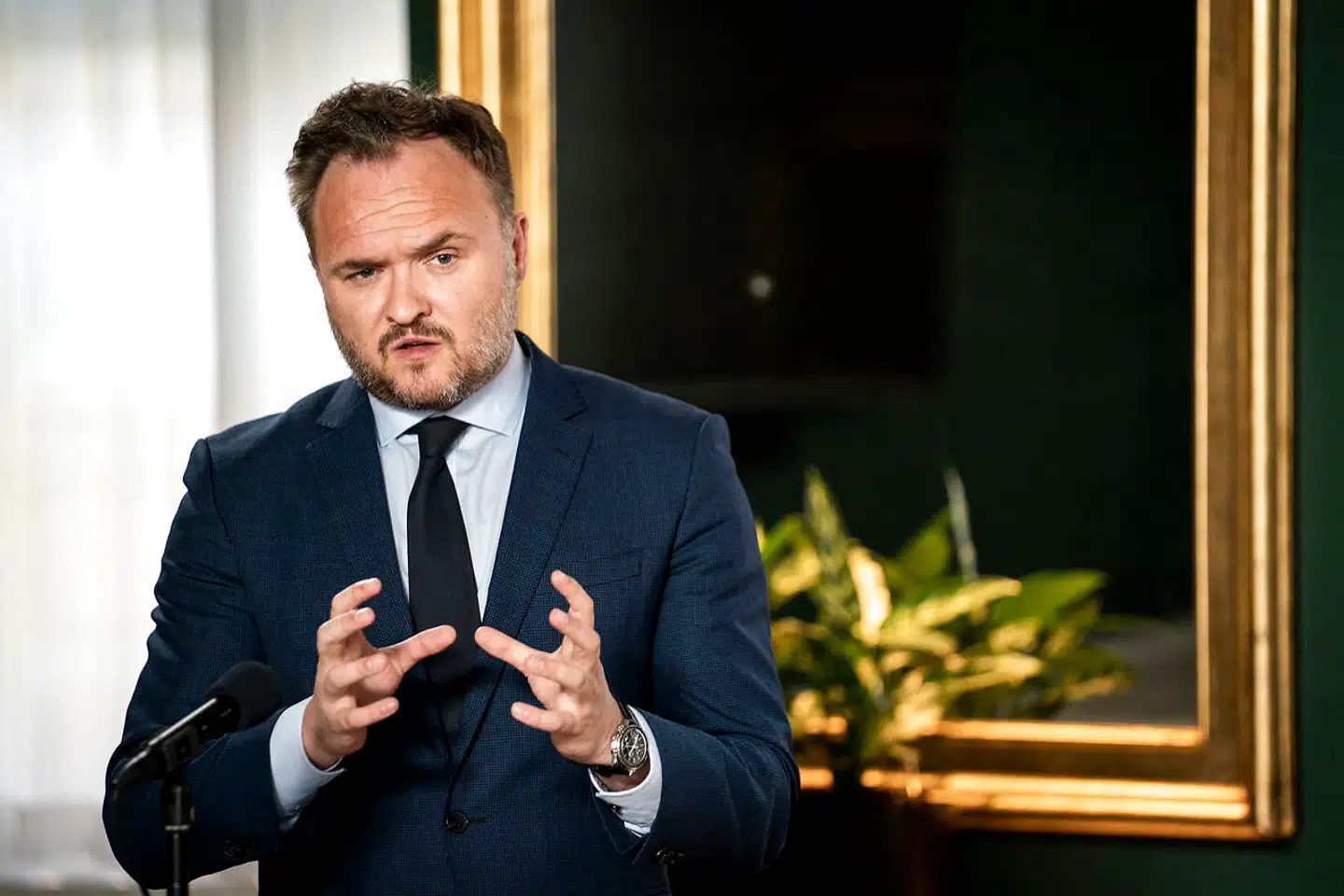 Klima-, energi- og forsyningsminister Dan Jørgensen (S) vil have støtte til planerne om grøn brintproduktion i København med i forhandlingerne om klimahandlingsplanen.