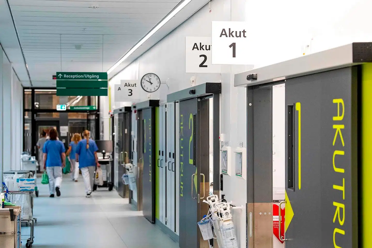 ARKIVFOTO: Danderyd Hospital nær Stockholm.