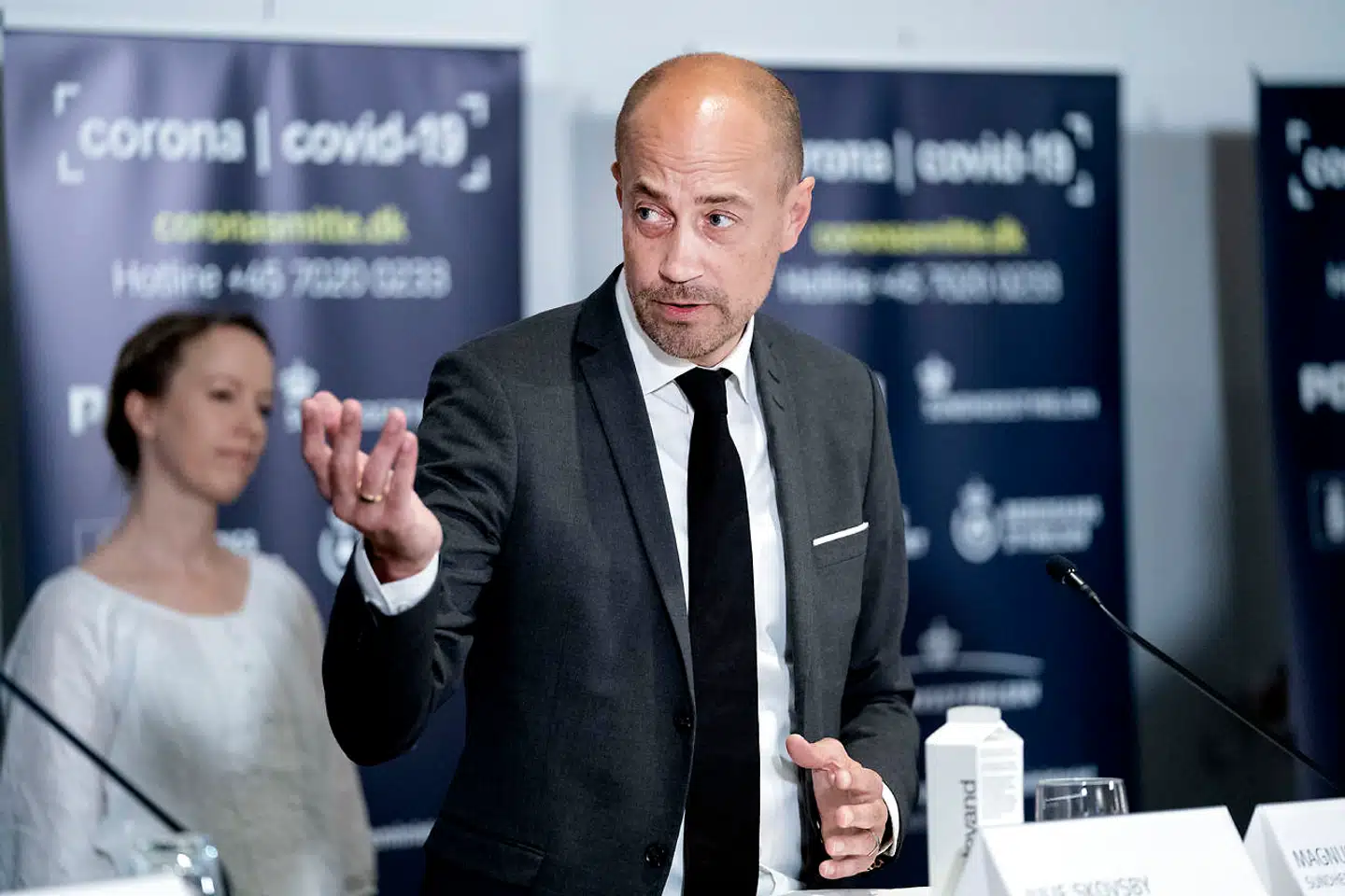 Magnus Heunicke (S), sundheds- og ældreminister, i Eigtveds Pakhus i København fredag den 15. maj 2020.