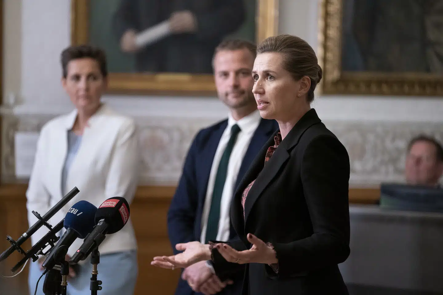 Statsminister Mette Frederiksen (S) kunne sent onsdag præsentere aftale for yderligere åbning af samfundet. Claus Bech/Ritzau Scanpix