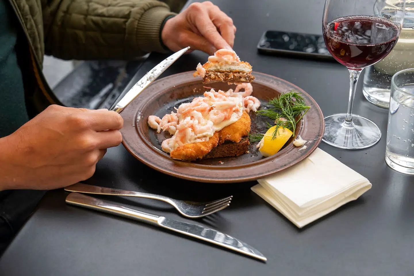 Højtbelagt hos Fleisch.