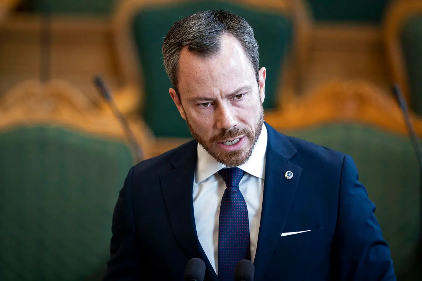 Venstres formand, Jakob Ellemann-Jensen, sagde omsider noget statsministerielt.