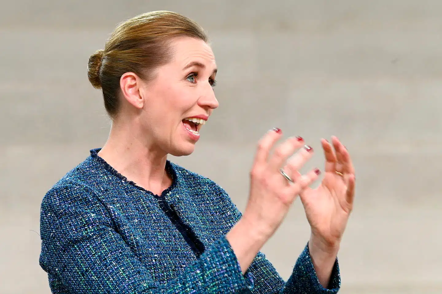 Partilederdebat på Statens Museum for Kunst i København, torsdag den 14. maj 2020. DR og TV 2 har sammen inviteret partilederne til debat under overskriften 'Hvordan får vi Danmark tilbage?'.