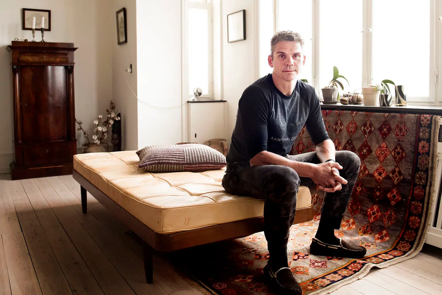 »Jeg elsker lortemad. Jeg træner meget og skal have fyldt meget i tanken. Skal jeg mærke efter, hvad min krop har lyst til, så er det chips, Matadormix og bastognekiks.«