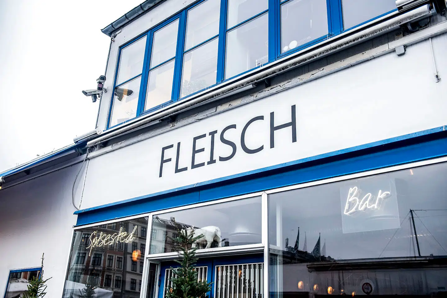 Kødbyen åbner også på mandag. Her den kombinerede slagter og restaurant Fleisch.