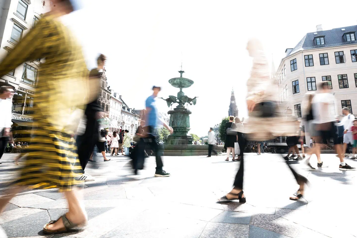 Mens genåbningen af Danmark fortætter med næste del-etape på mandag, hvor restauranter og cafeer må åbne, falder antallet af indlagte fortsat på landets sygehuse. (Foto: Niels Christian Vilmann/Ritzau Scanpix)