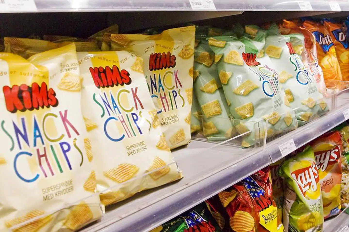 Kims Snack Chips kan ikke være de eneste chips, som har riller. Det har Sø- og Handelsretten afgjort.