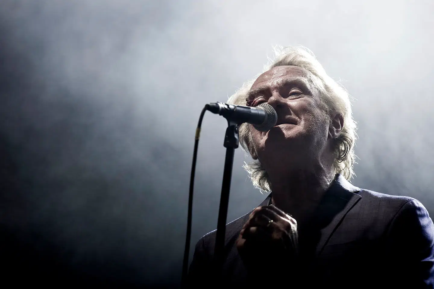 C.V. Jørgensen spillede på Roskilde Festival 7. juli 2018. Erfaren og tilsyneladende oprigtigt overrasket over den varme velkomst fra både unge og jævnaldrende fans.