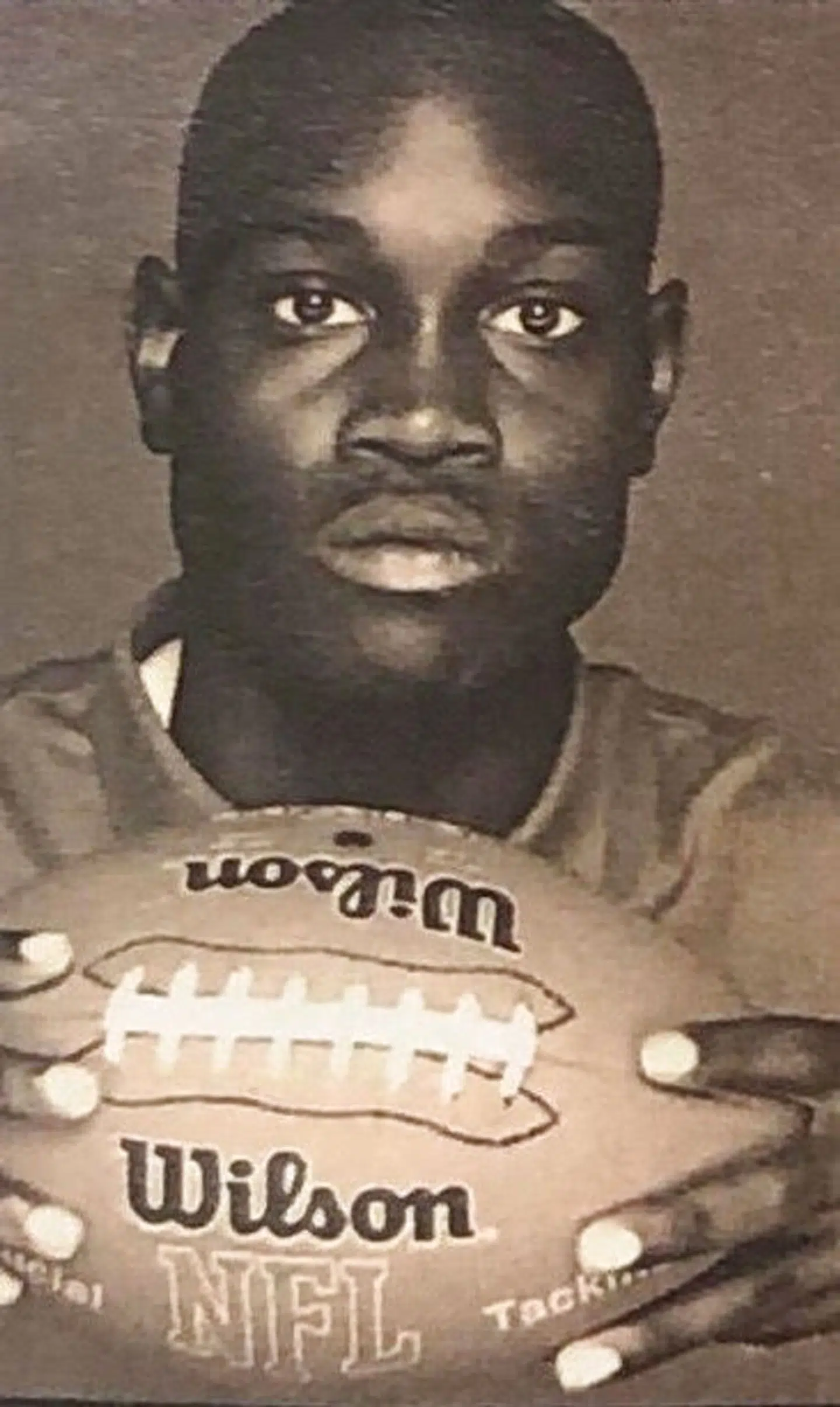 Ahmaud Arbery var en god løber og en stærk amerikansk fodboldspiller i skolen.