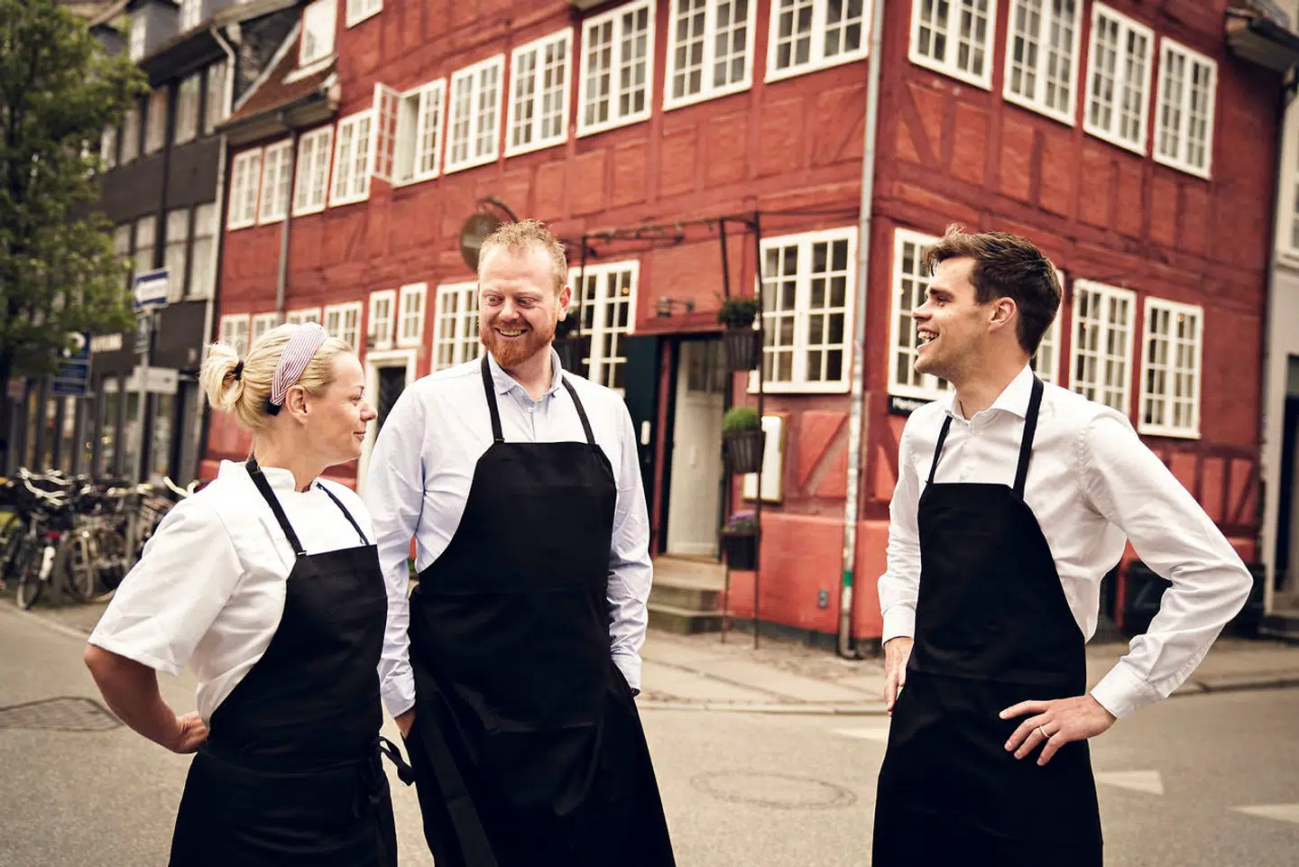 Holdet bag Restaurant Palægade, Simon Olesen, Rasmus Amdi Larsen og Karina Pedersen, får mulighed for at åbne Restaurant Møntergade.